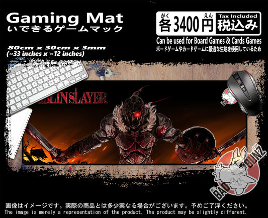 (AN-GOB-01) Goblin Slayer Anime 800mm x 300mm Gaming Play Mat