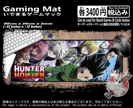 (AN-HXH-06) Hunter x Hunter Anime 800mm x 300mm Gaming Play Mat