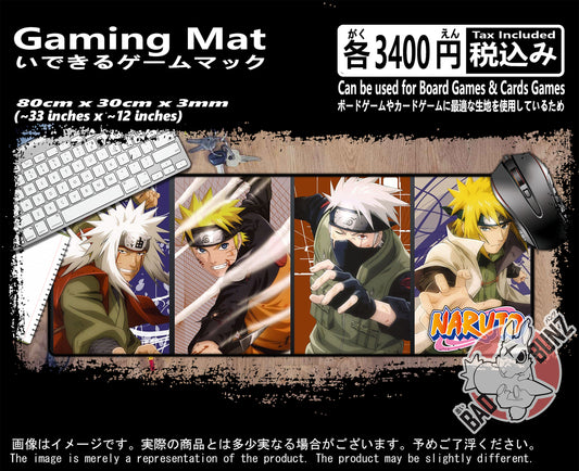 (AN-NAR-07) Naruto Anime 800mm x 300mm Gaming Play Mat