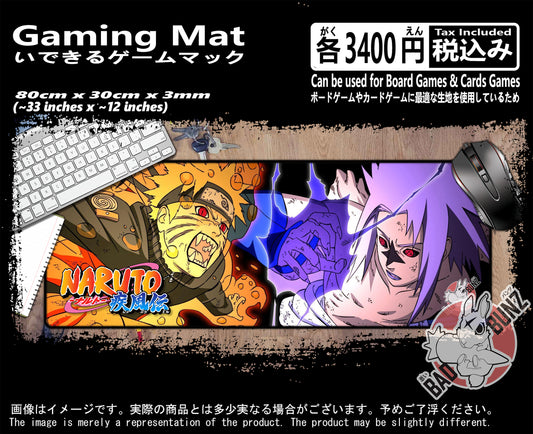 (AN-NAR-10) Naruto Anime 800mm x 300mm Gaming Play Mat