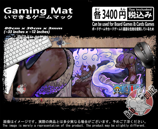 (AN-OP-08) One Piece Anime 800mm x 300mm Gaming Play Mat