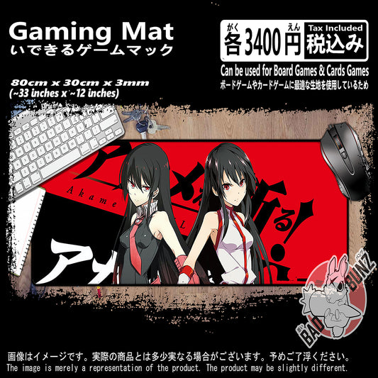 (ZZ-Anime-02) Akame ga Kill! Anime 800mm x 300mm Gaming Play Mat