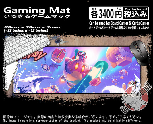 (GM-KRB-04) Kirby Gaming 800mm x 300mm Gaming Play Mat