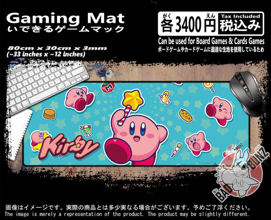 (GM-KRB-05) Kirby Gaming 800mm x 300mm Gaming Play Mat