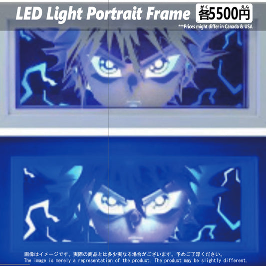 (HXH-06FACE) KILLUA Hunter x Hunter Anime LED Face Portrait Frame