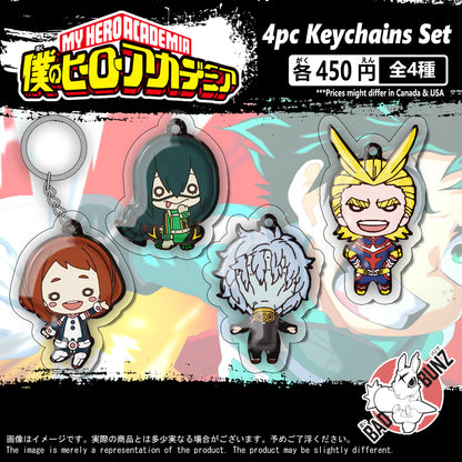 (MHA-02KC) My Hero Academia Anime Double-Sided Acrylic Keychain Set