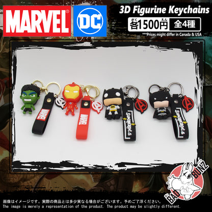 (MRV-02PVC) Marvel Movie PVC 3D Figure Keychain (133, 131, 0, 0)