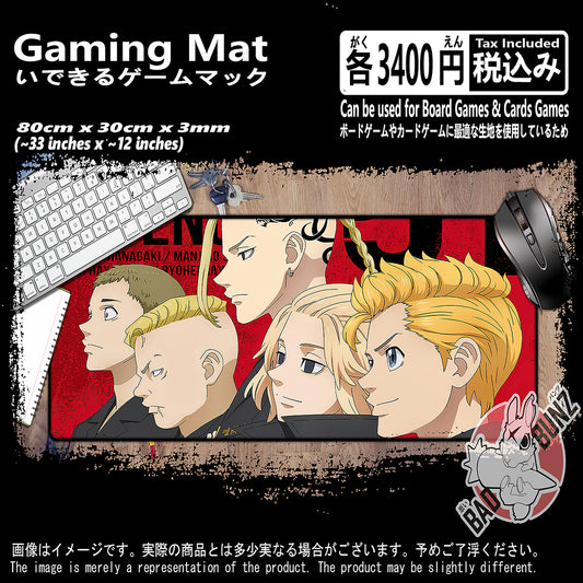 (AN-TKR-01) Tokyo Revenger Anime 800mm x 300mm Gaming Play Mat