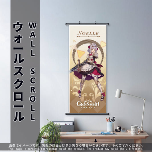 (GSN-GEO-01) NOELLE Genshin Impact Anime Wall Scroll