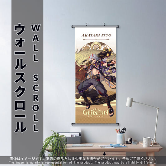 (GSN-GEO-06) ITTO Genshin Impact Anime Wall Scroll