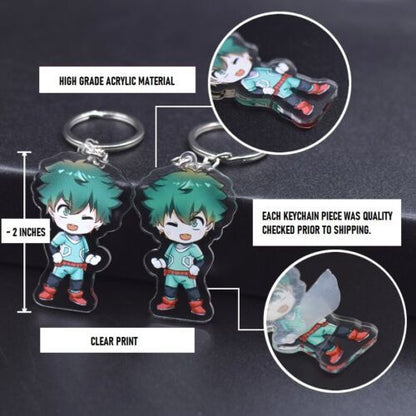 (FF-01KC) Final Fantasy Game Double-Sided Acrylic Keychain Set